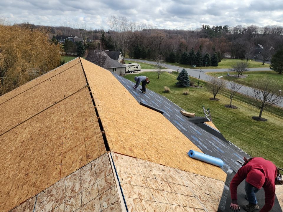 Residential Roof Replacement with GAF HDZ Shingles in Sheboygan, WI by Gellings Roofing and Siding LLC