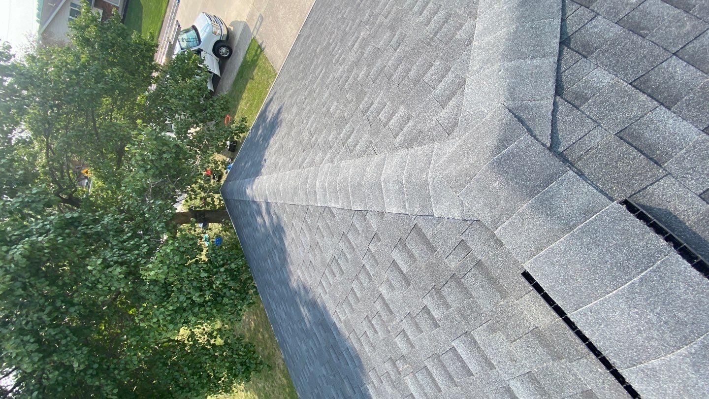 Residential Roofing Installation using GAF Timberline HDZ Charcoal by Nitro Roofing and Construction