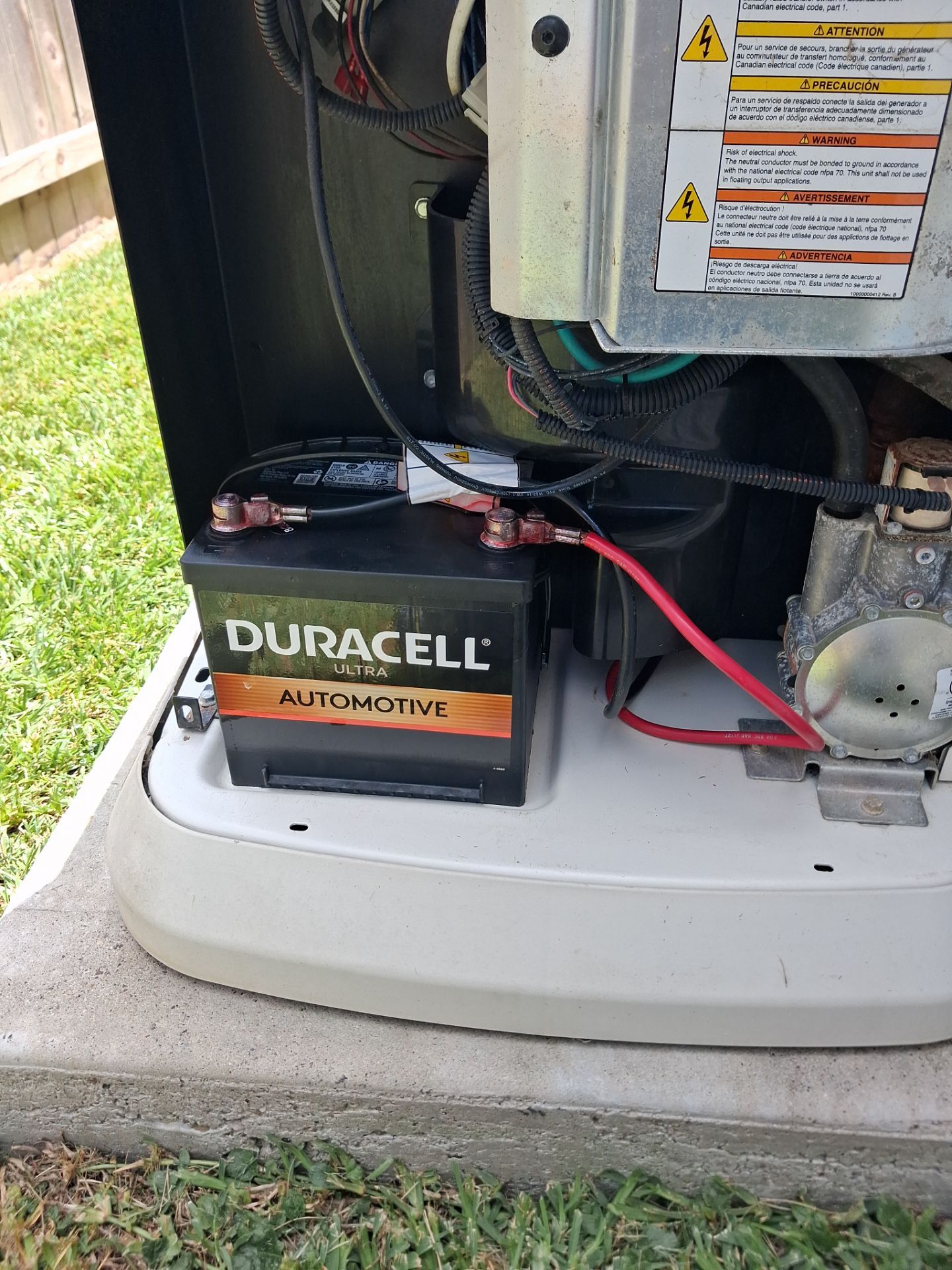 Generac Standby Generator Preventative Maintenance and Battery Service in Spring, Texas by GenTex Elite Services