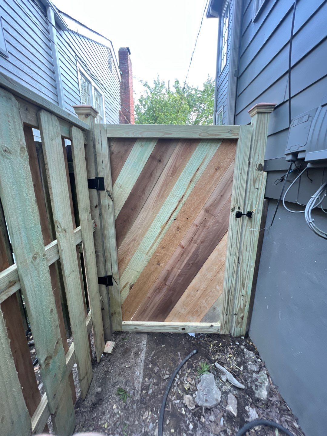 Melrose - Fence by Pillar and Pine