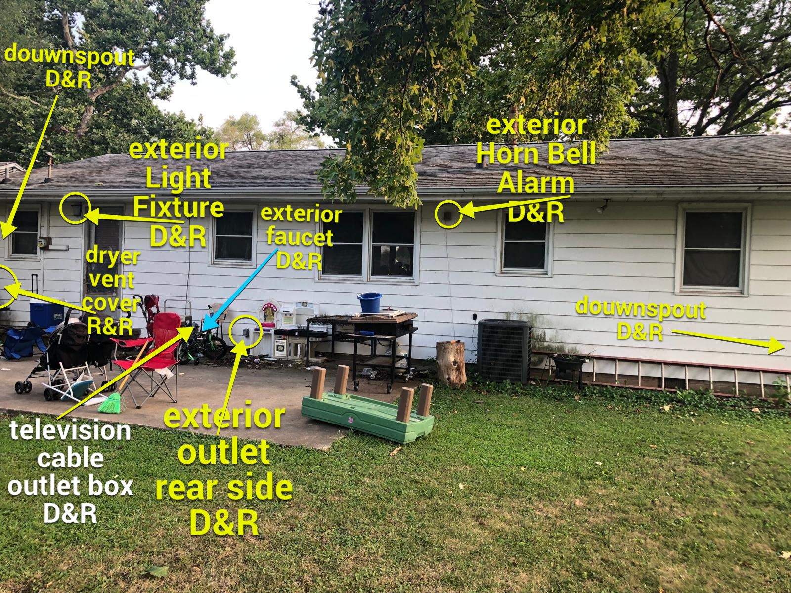 Siding Installation using pictures by storm restoration services inc