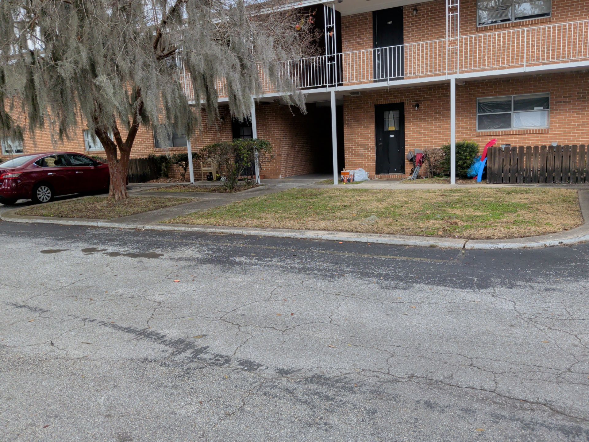 Apartment Landscape Cleanup & Ongoing Grounds Maintenance — Cimarron Apartments (Arlington) by Harmoni Home Services