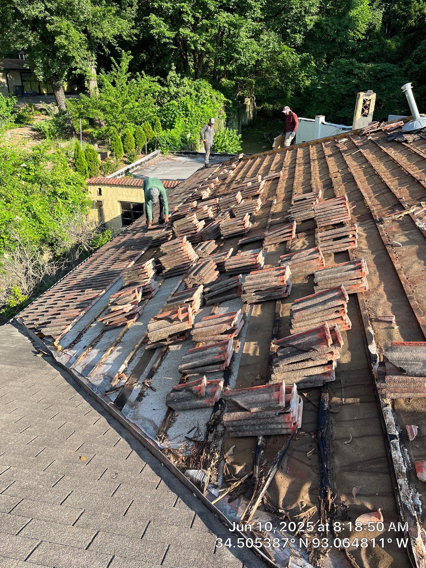 Asphalt Shingle and Flat Roof Replacement in Hot Springs by Temple Roofing and Exteriors