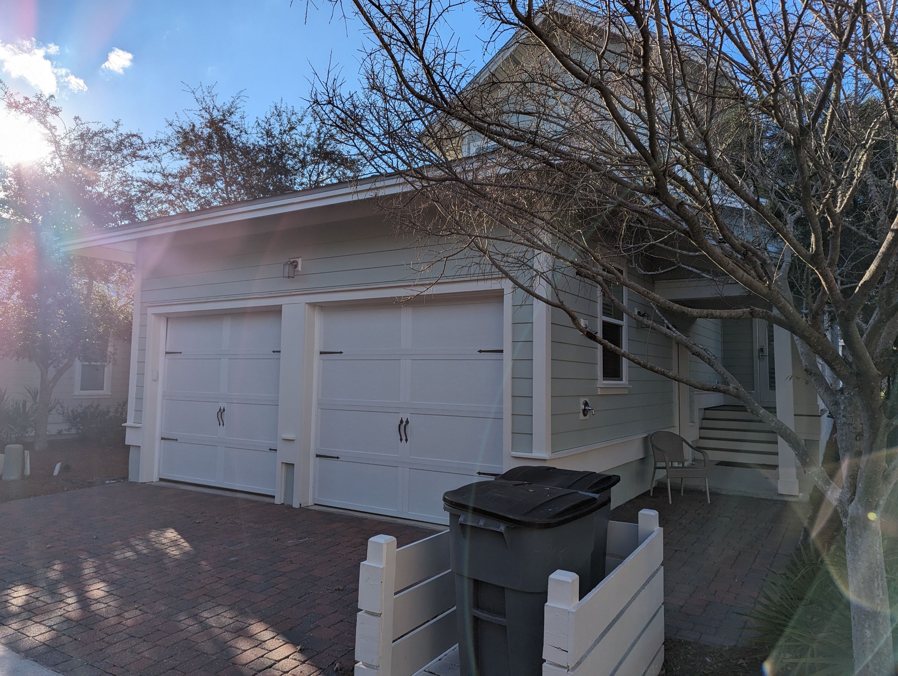 New Downspouts Installation in Rosemary Beach, FL by Gutter Professors