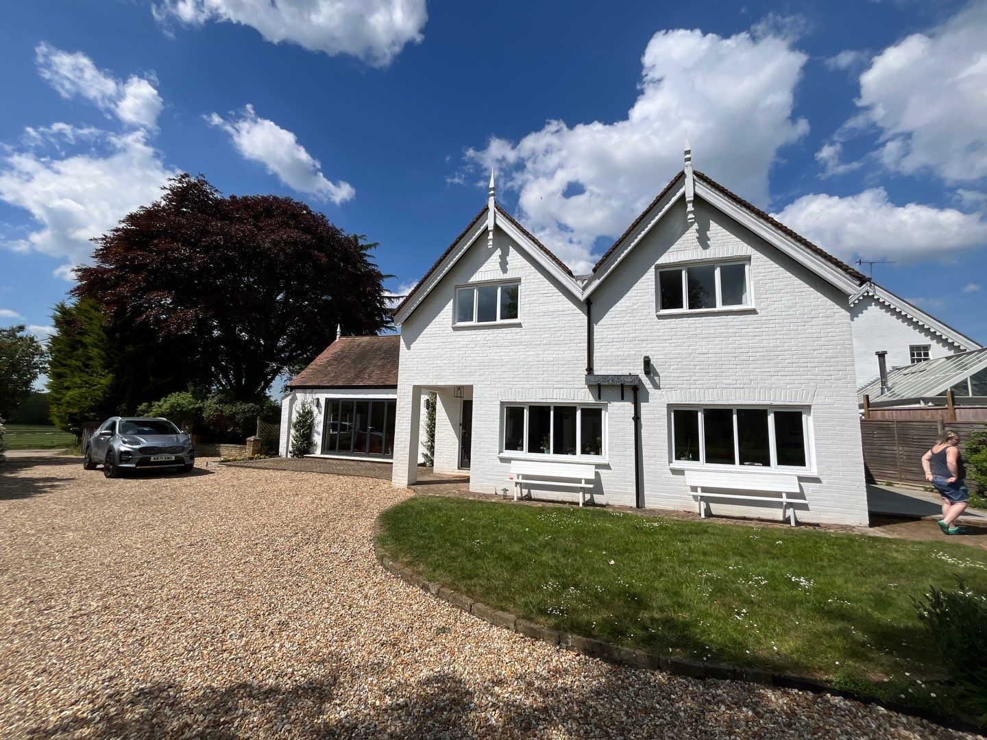 Patio - Walkways - Render Cleaning Surrey by Ges Exterior Cleaning ltd