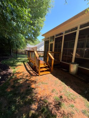 Deck using Wood Sealant