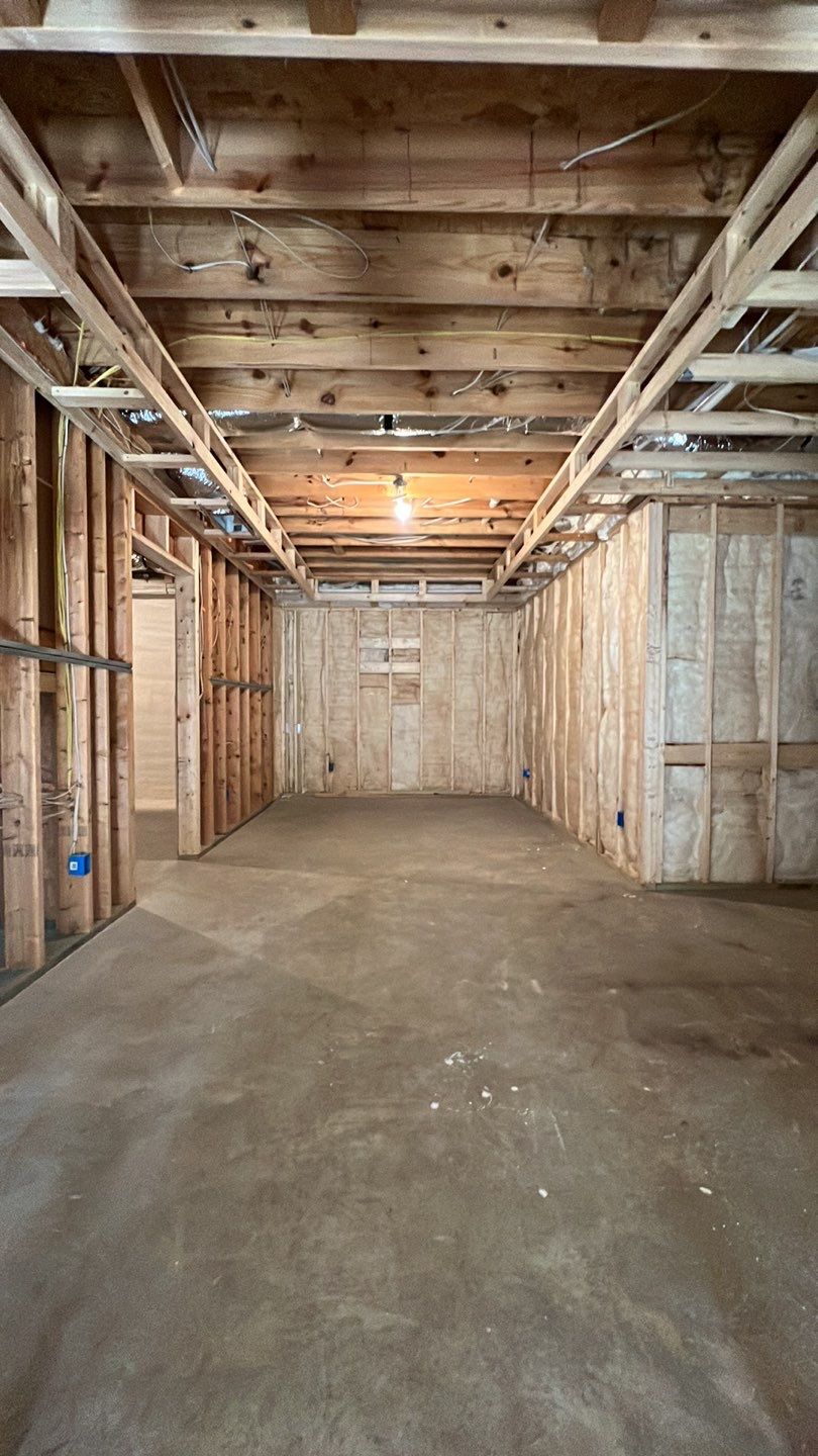 Modern Basement Finishing Project in Acworth Featuring Custom Wet Bar by Swift Home Renovations