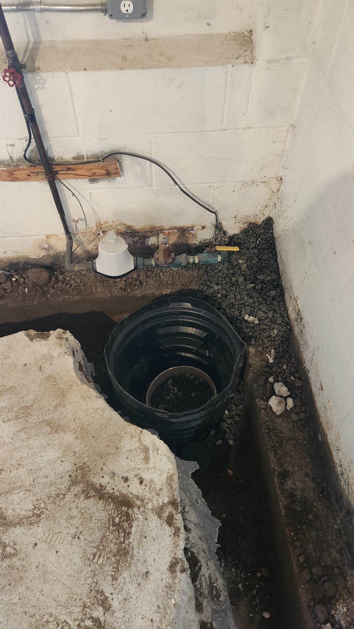 Interior French Drain in Mountain Lakes, NJ by Pure Service Pro, LLC 