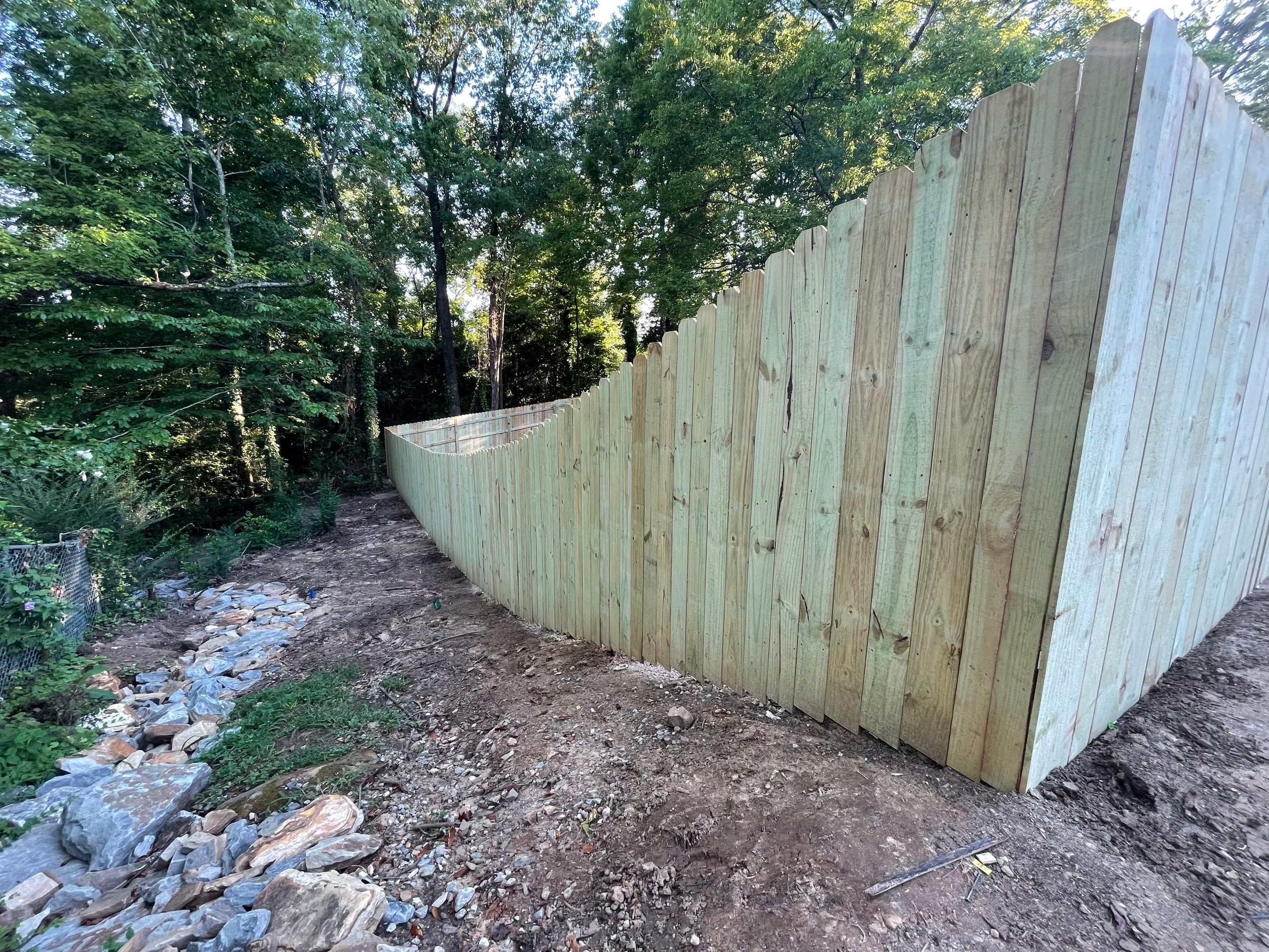 Camaro Lane - Privacy Fence by Pillar and Pine