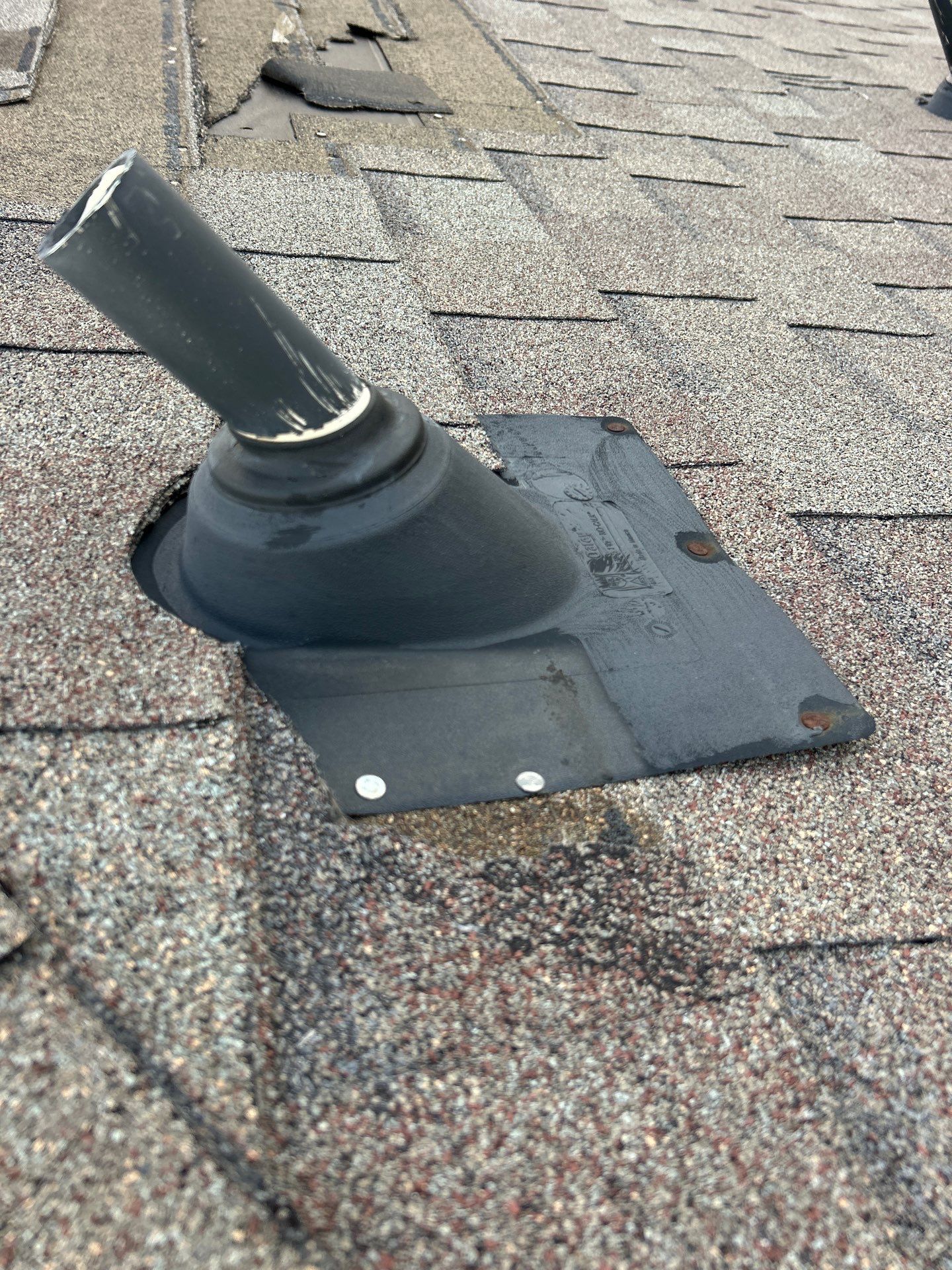 Hail Damage using Owen's Corning Duration (Lifetime) Shingles by Roof Repair Company