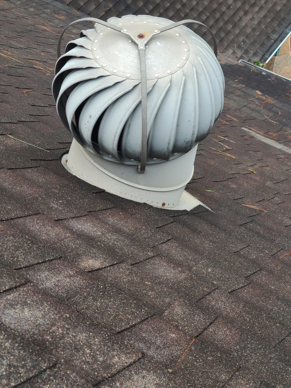 Hail Damage using Owen's Corning Duration (Lifetime) Shingles by Roof Repair Company
