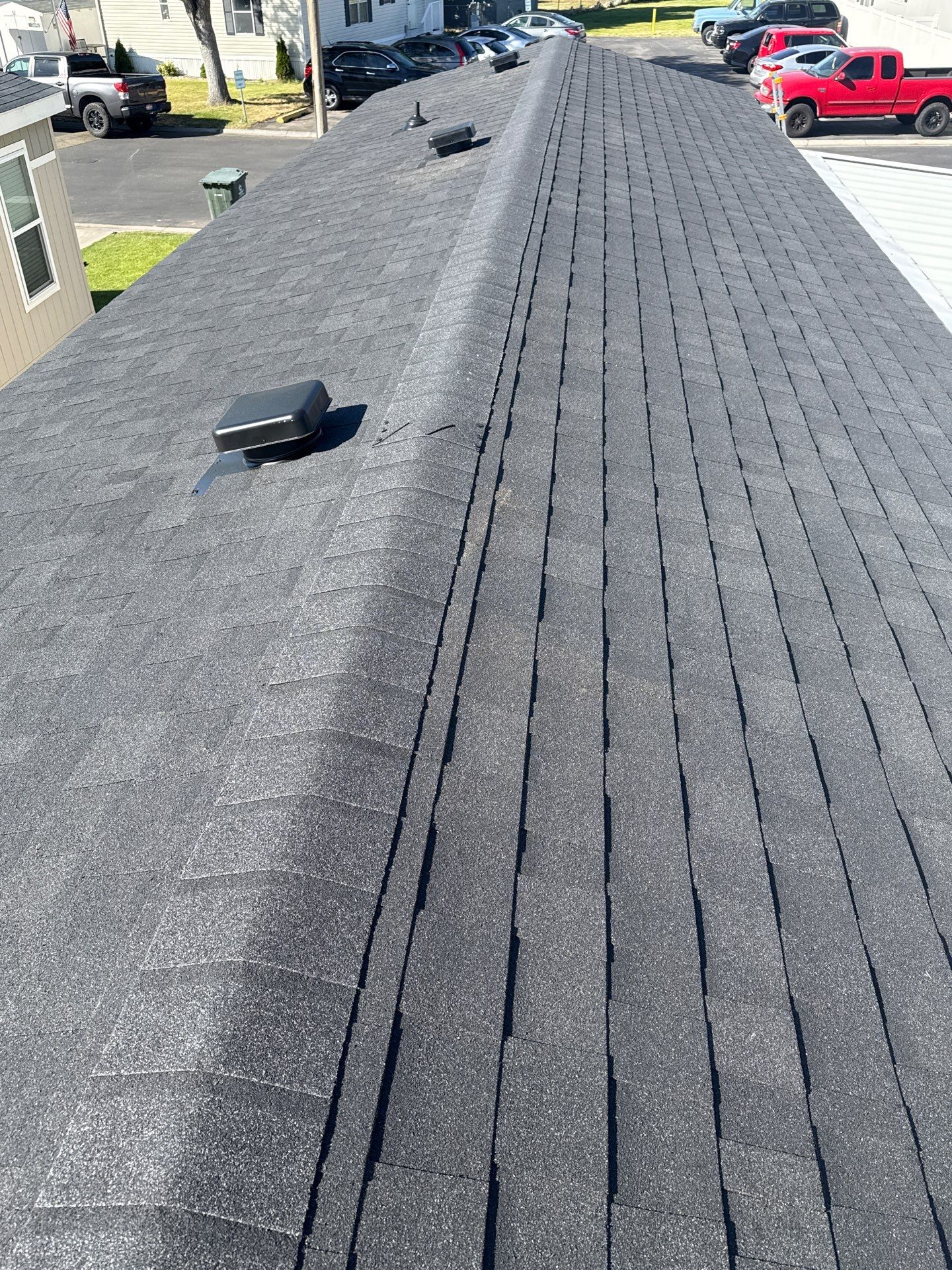 Meridian Residential Roof Replacement Featuring Oakridge Asphalt Shingles by Olive Roofing