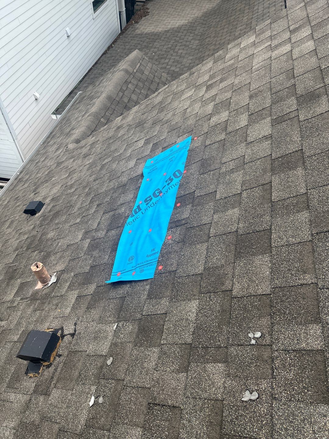 Residential Roofing Repair using Owen's Corning Duration (Lifetime) Shingles by Roof Repair Services LLC