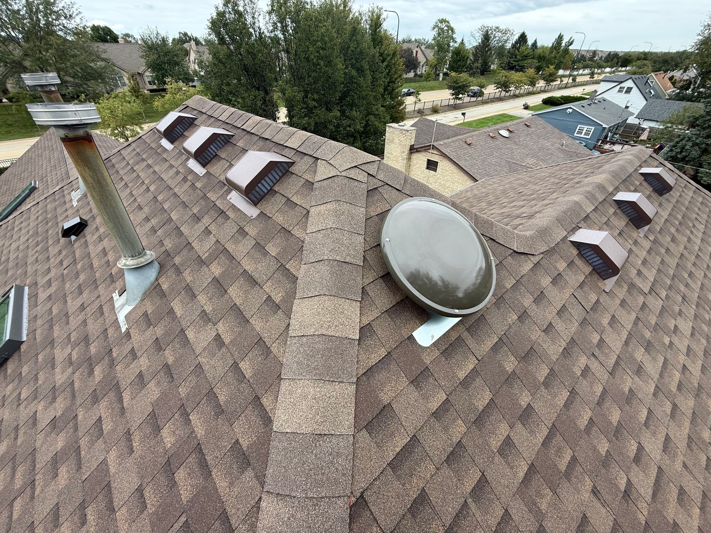 GAF Barkwood Roof Replacement in Tinley Park, IL — photo 9