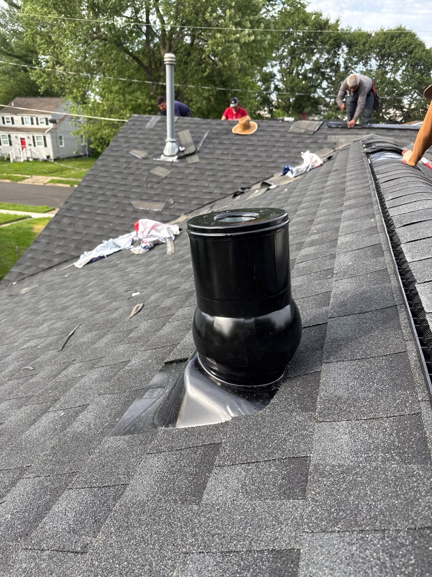 Residential Roofing Installation using GAF Timberline HDZ by Matter Roofing & Construction