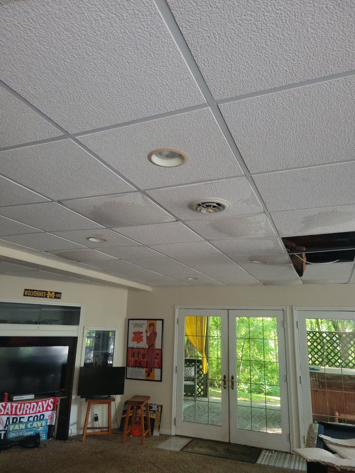 Project in Village of Clarkston by EzDry Water Mitigation & Property Restoration