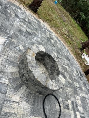 Fire Pit and Seating Area - Oaks Blvd Naples