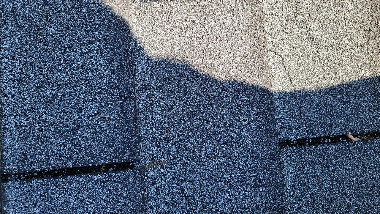 Brand: Atlas Pinnacle Color: Pristine Sunset Drip: White by Eagle Eye Roofing