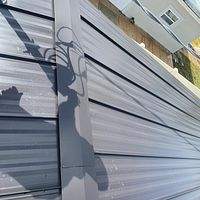 24ga 1" Nail-Strip Dark Bronze by Total Roofing System The Metal Roof Experts