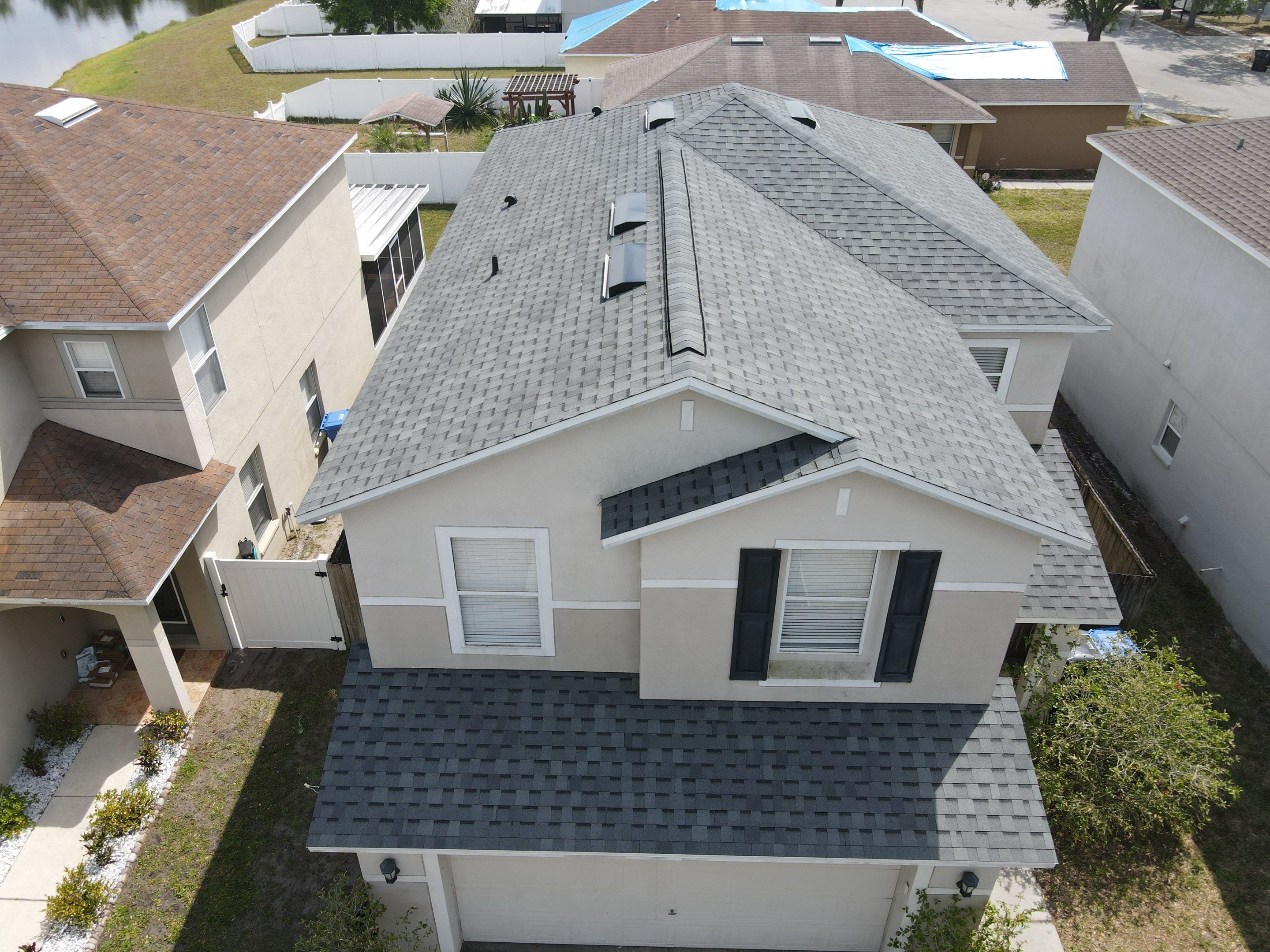 Roof replacement in Riverview FL, by Steadfast Roofing