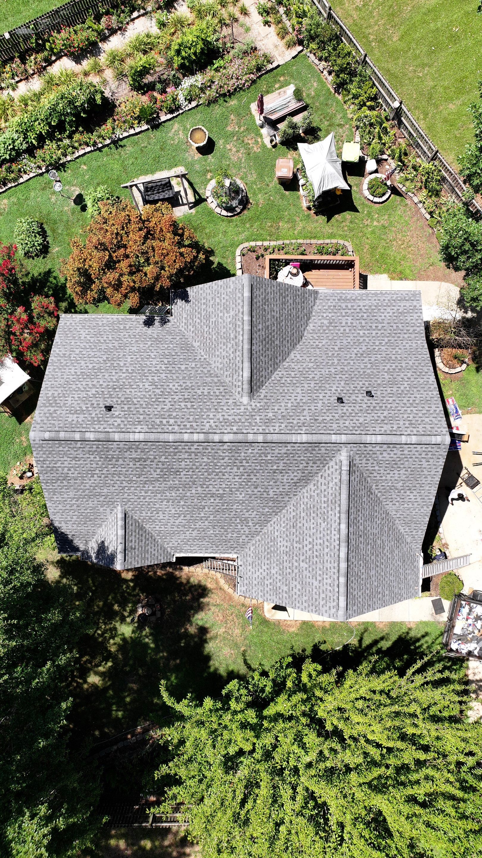 Project in Holly Springs - GAF Timberline HDZ Pewter Gray by Pro Performance Roofing