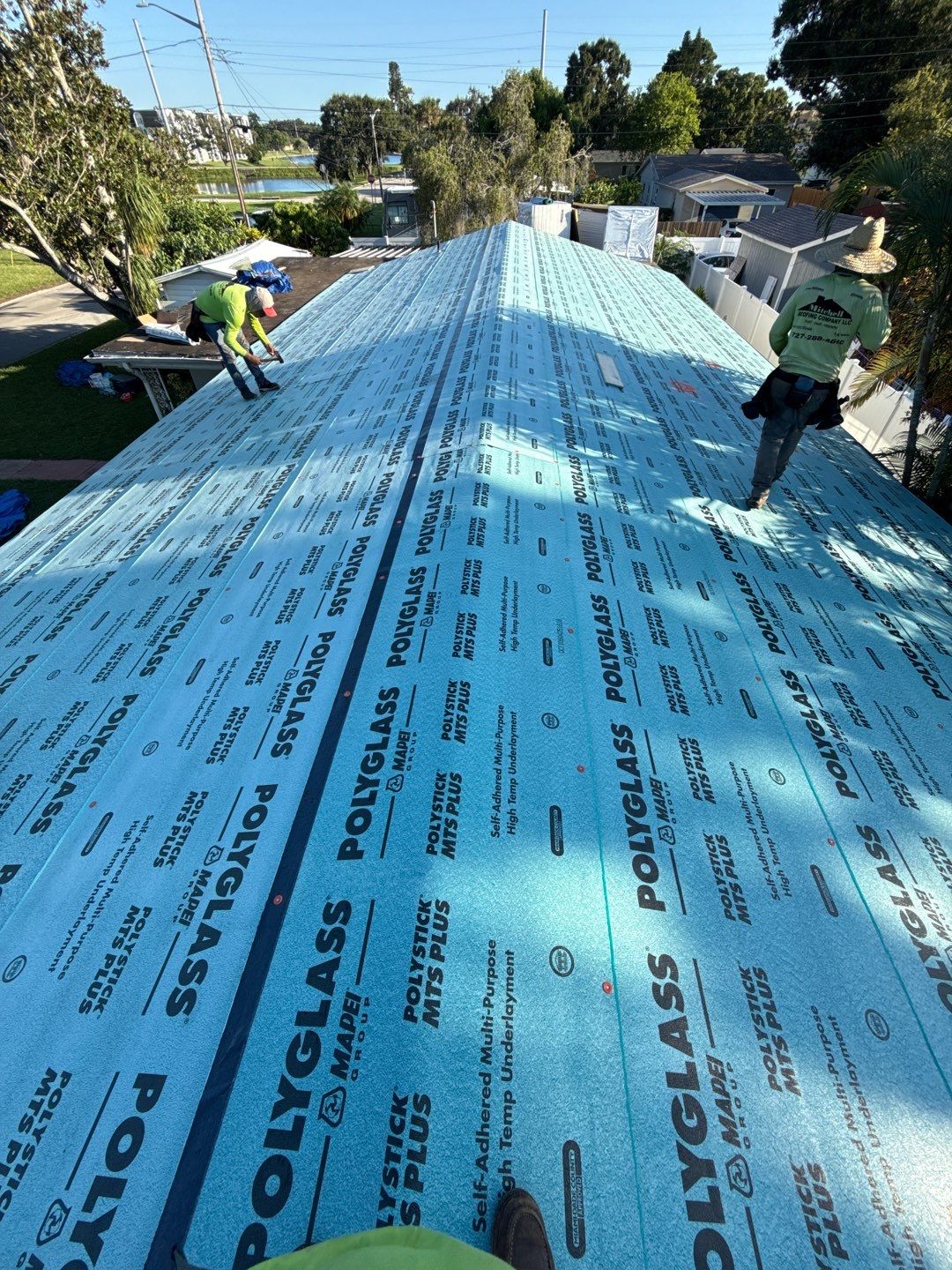 Project in St. Petersburg 33713 by Mitchell Roofing Company LLC