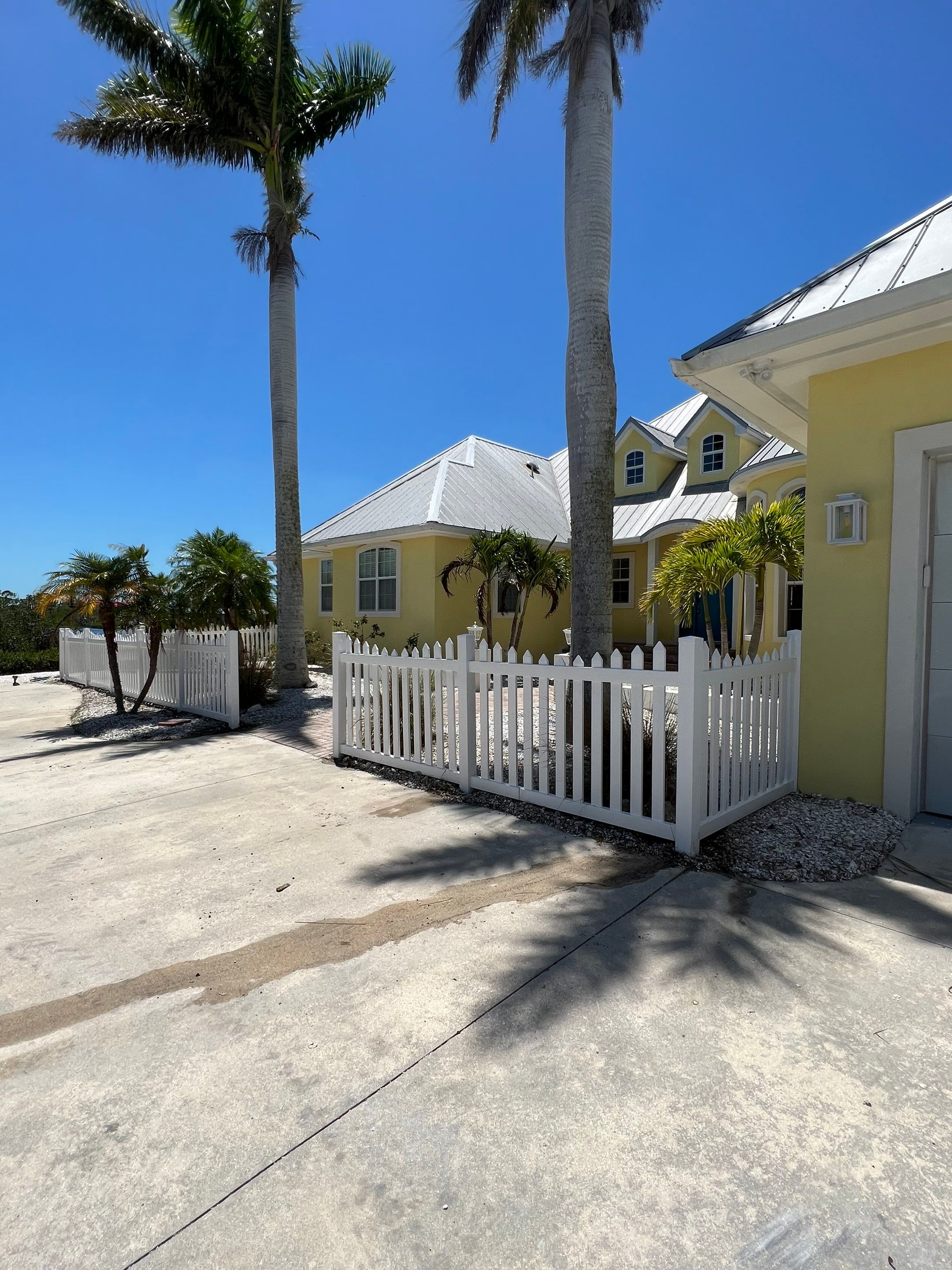 Vinyl Fence Installation using Vinyl Picket Fence by Asap fence and gates, LLC