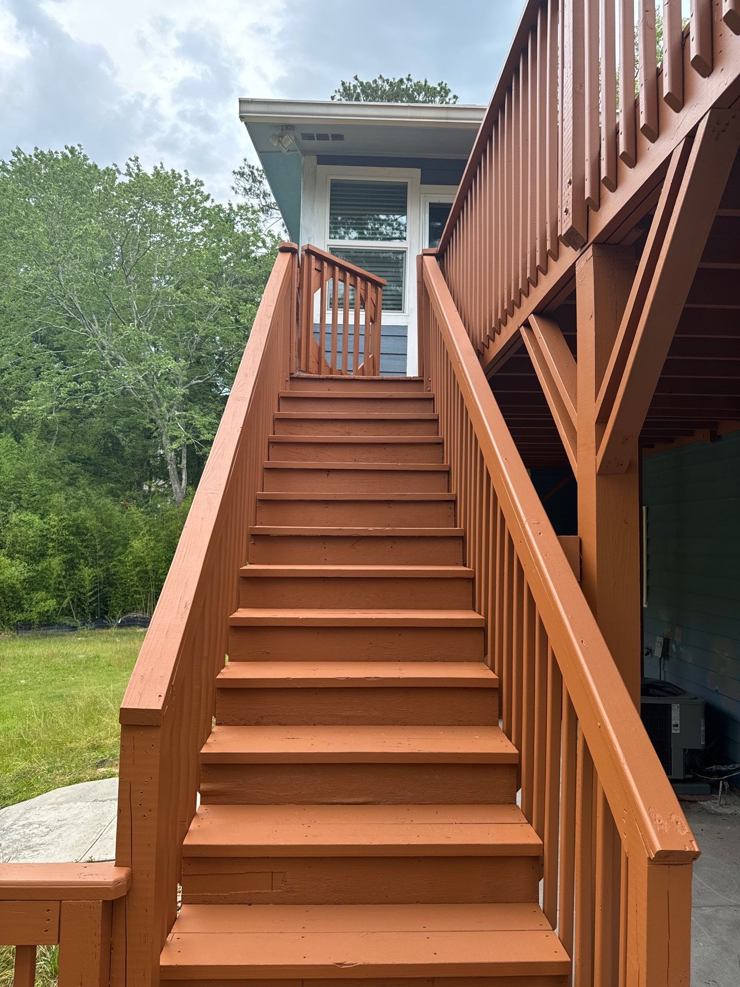 Multi-Level Deck Refinishing and Wood Staining in Duluth by Swift Home Renovations