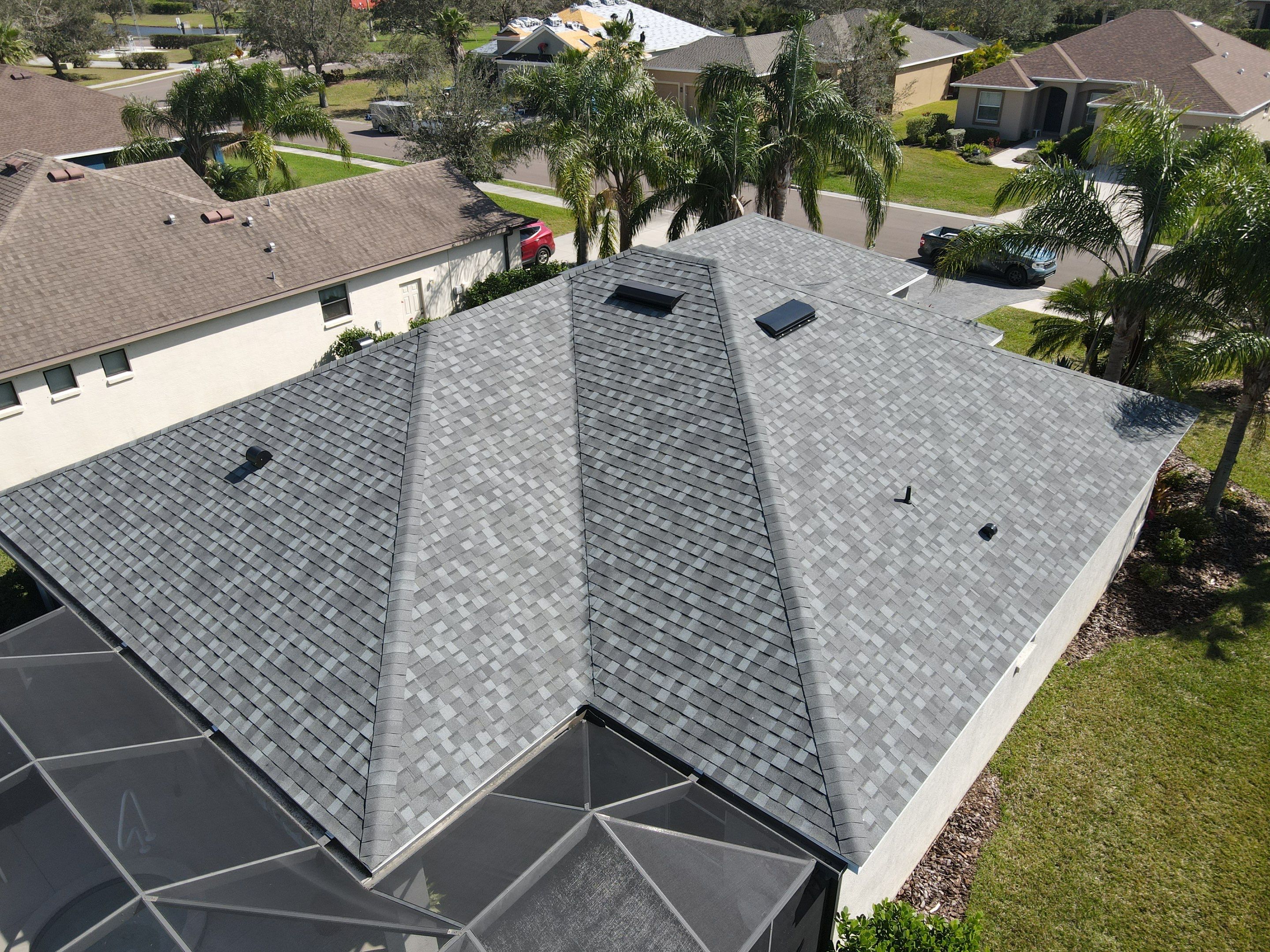 Roof Replacement in Parrish Fl. by Steadfast Roofing 