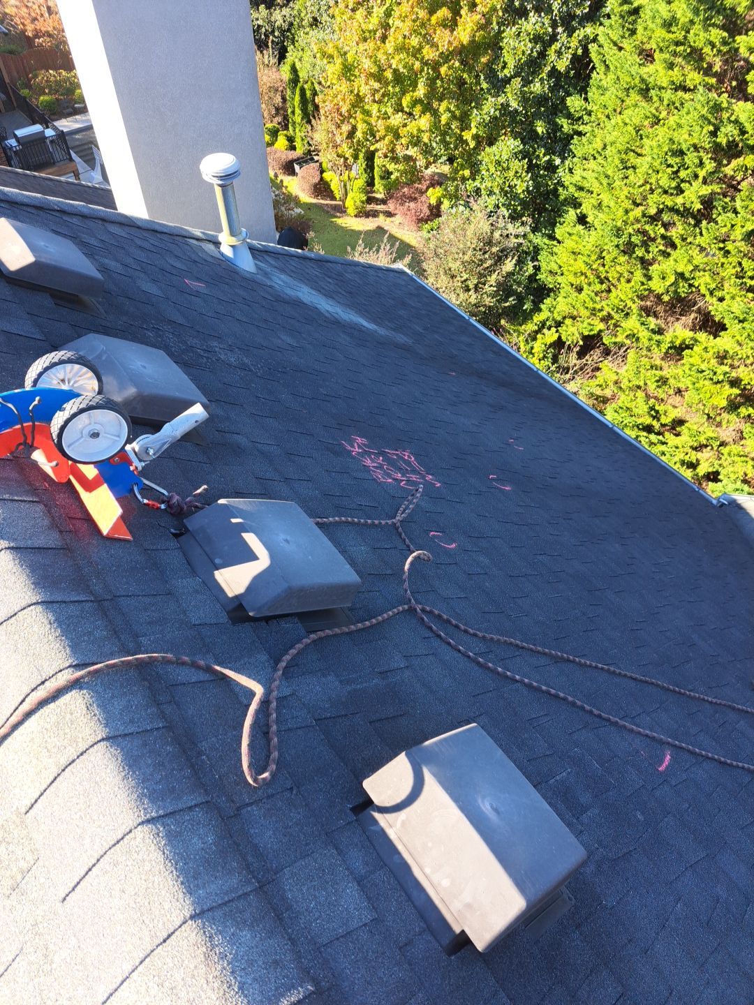 Top-Quality Williamsburg Gray Owens Corning Roof Installation in Roswell, Georgia by NBS Roofing by NBS Roofing, Inc.