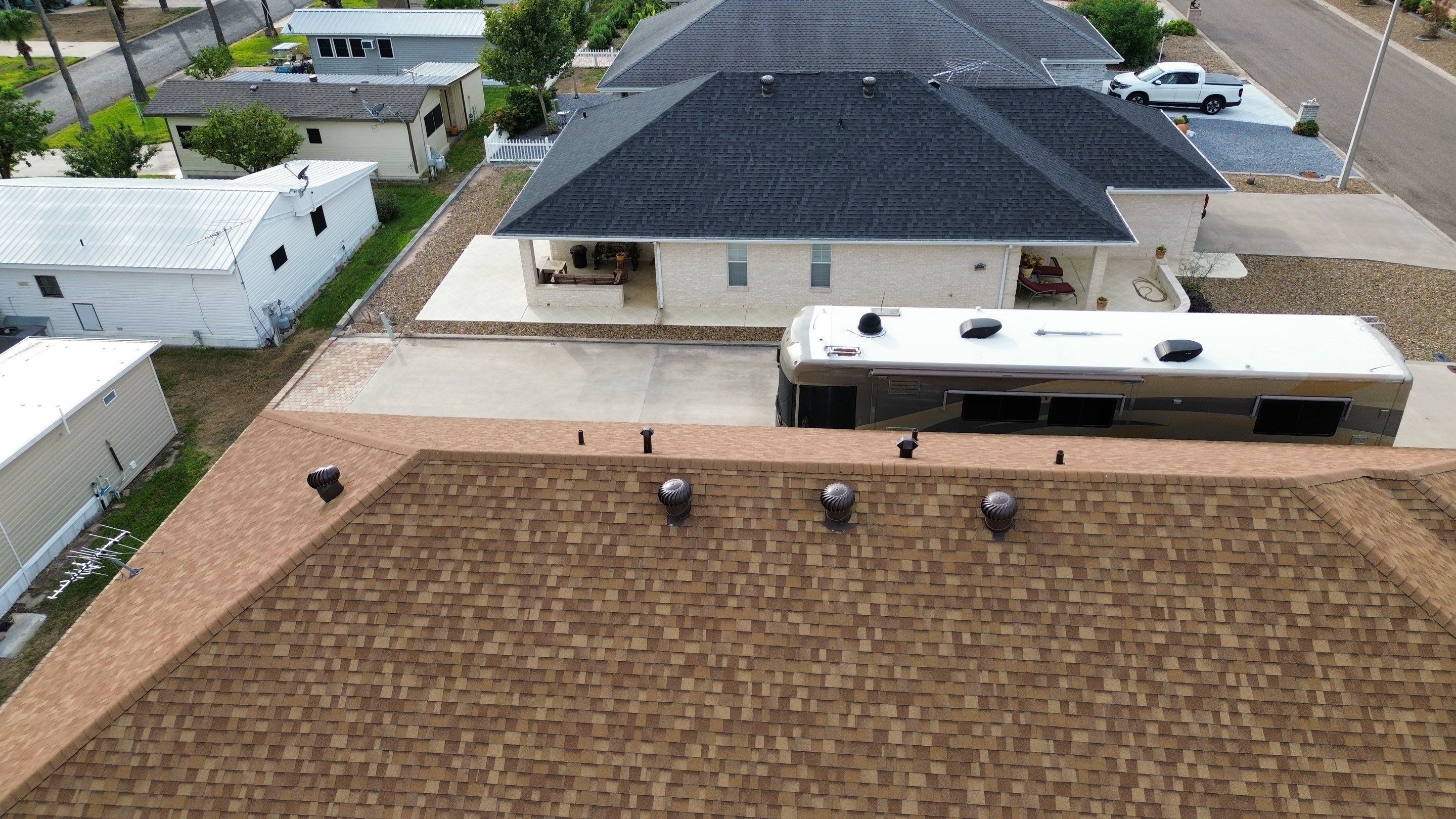 Mission Roof Project by Bison Roofing  
