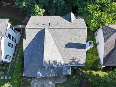 Residential Roofing Installation using Atlas Pinnacle Pristine