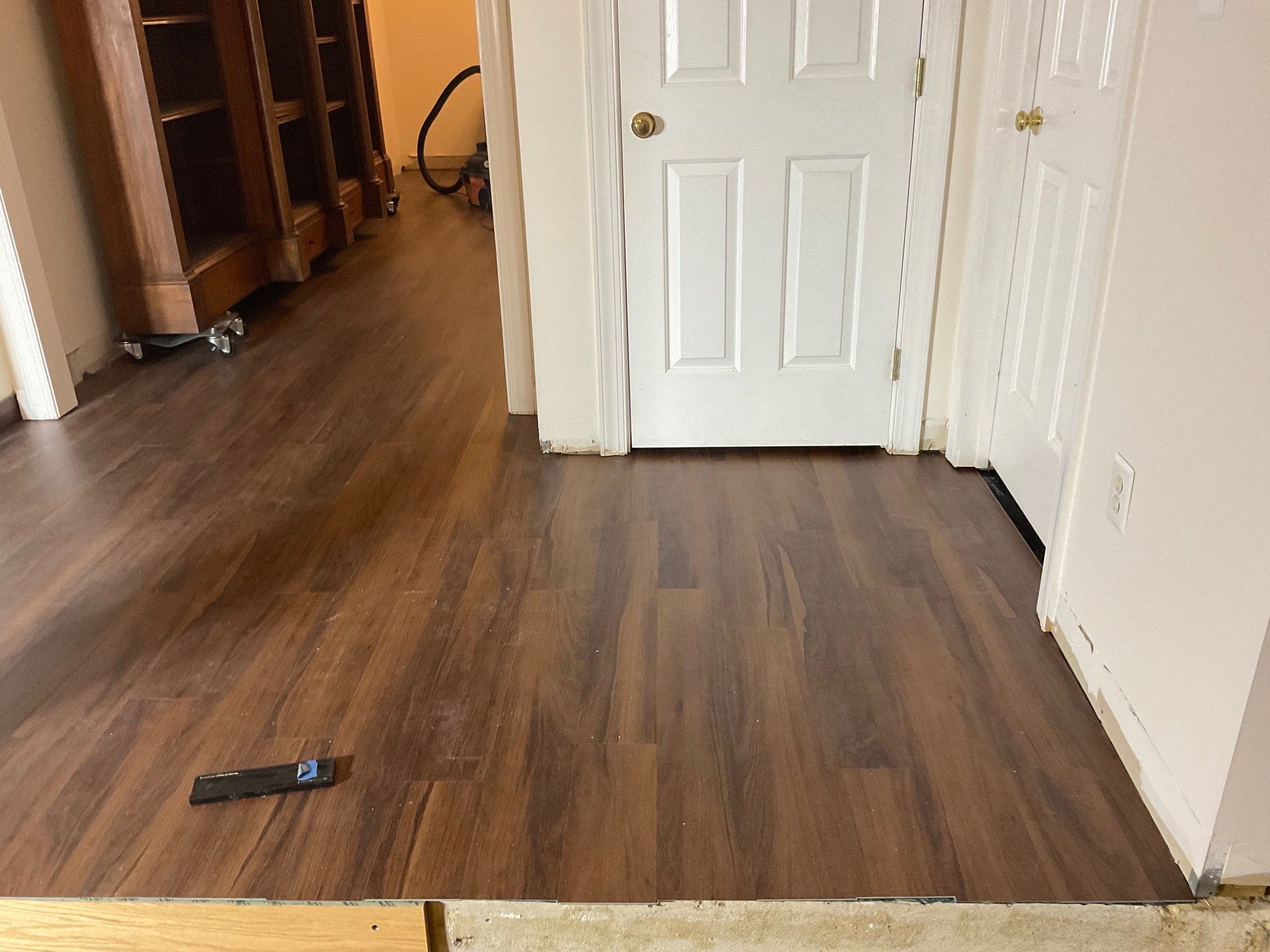 New Gutters, New Floor, New steps, New Paint job by Alpha Design Services