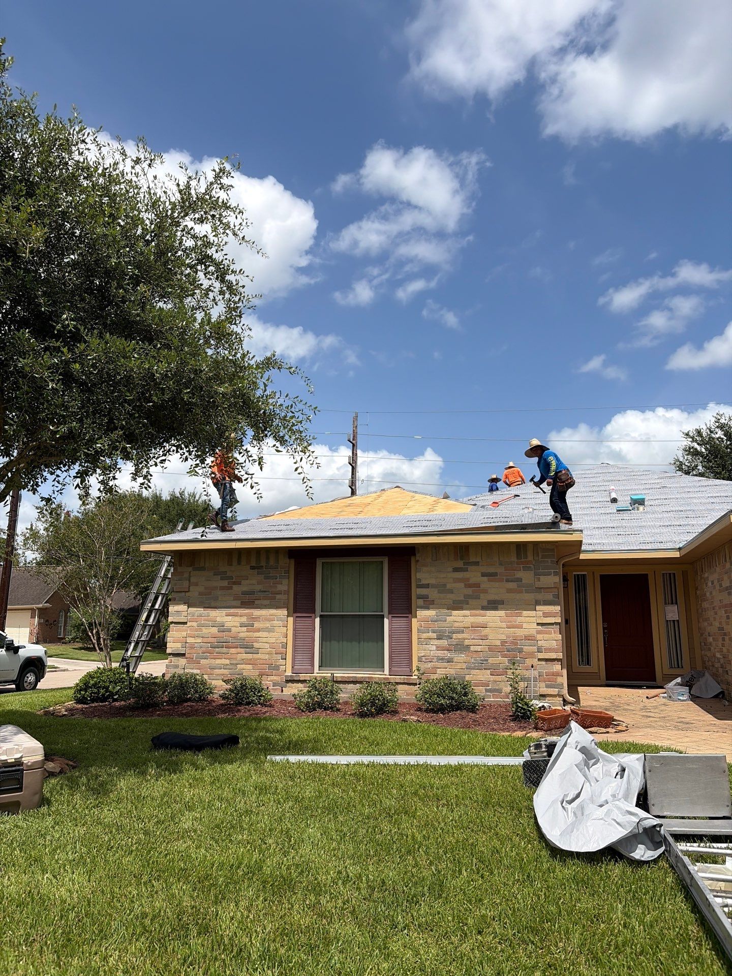 Roof Replacement in Pearland TX by Roof Repair Company