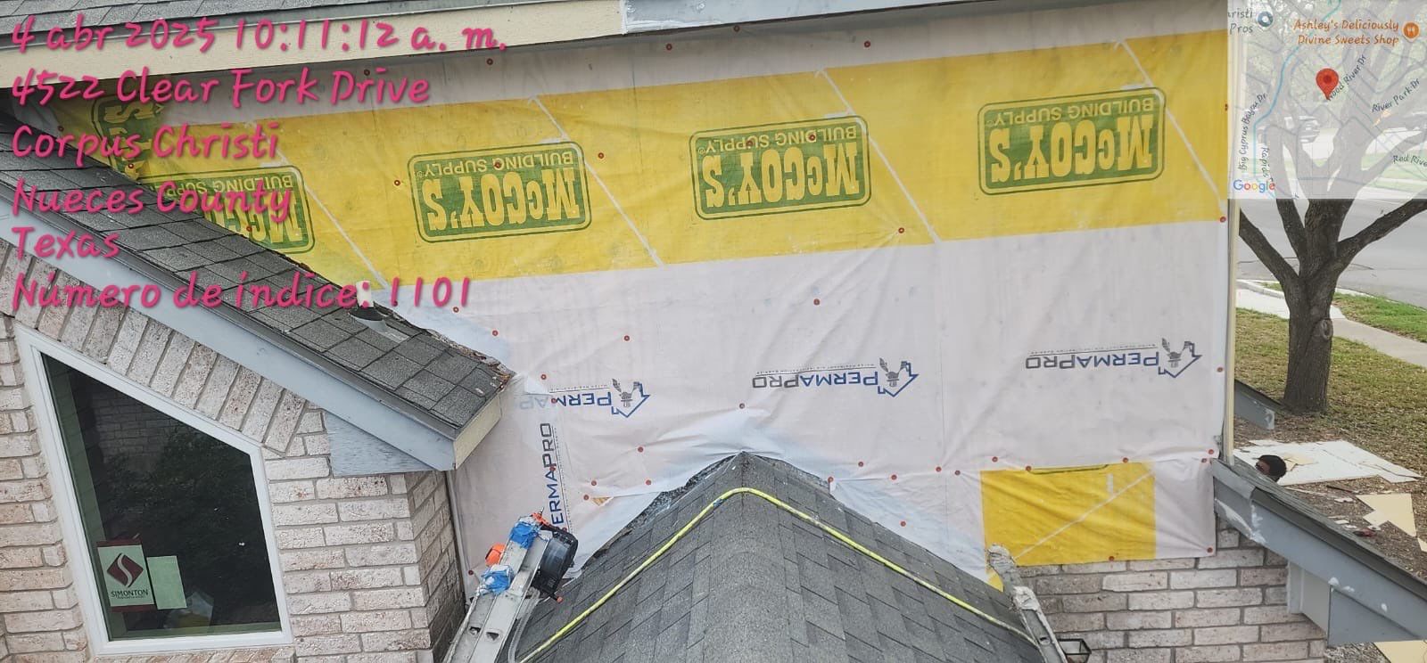 Run down on River Drive by Bayfront Roofing and Construction