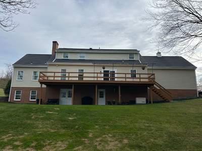 James Hardie in Navajo Beige Home Renovation at Sewickley