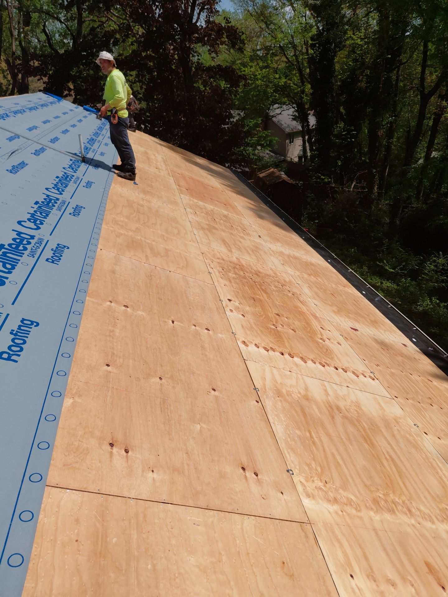 Annandale: Residential Roof Replacement with CertainTeed Landmark in Moire Black by RM Banning, Inc.