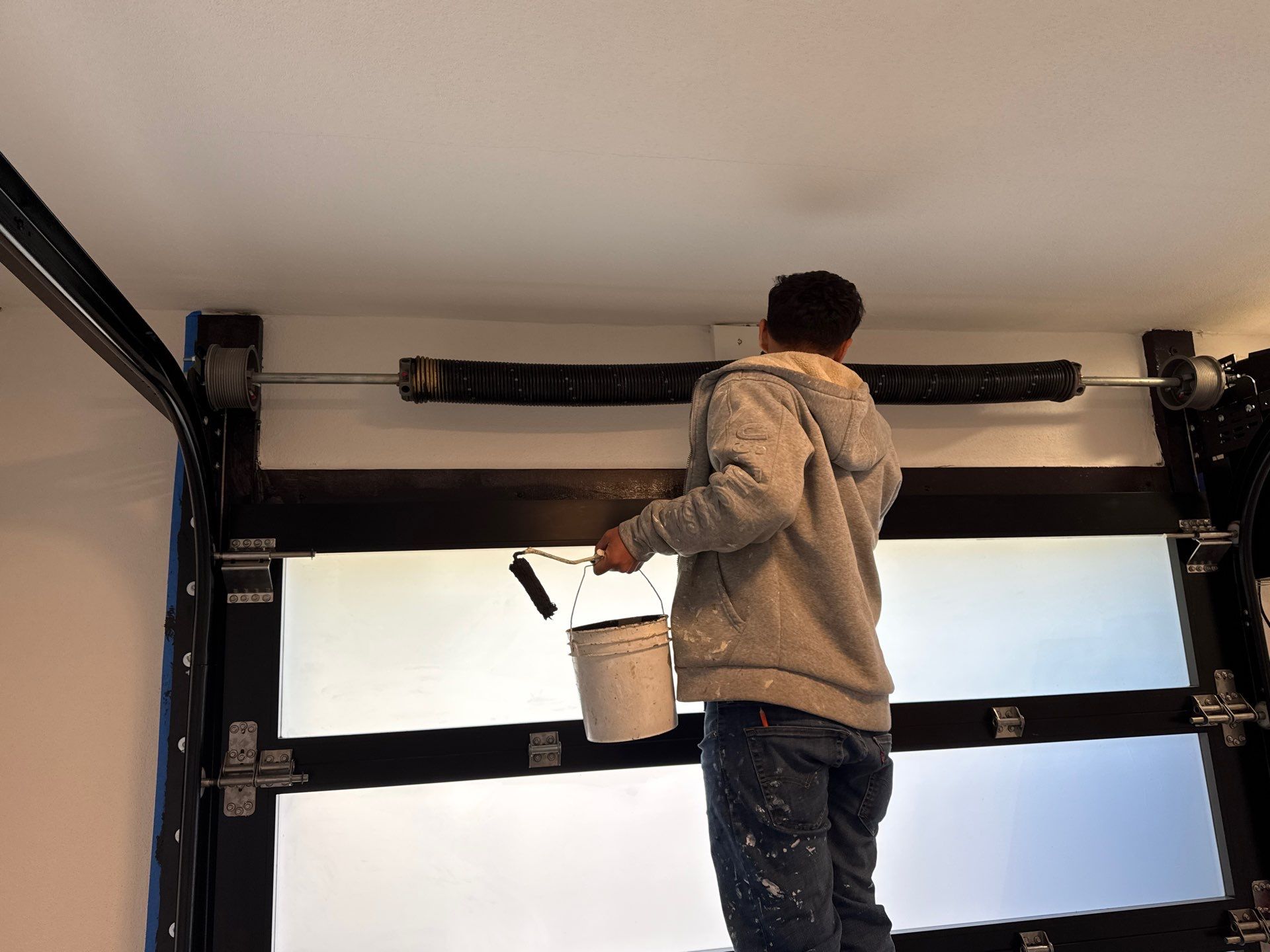 Residential Garage Transformation by John “The Greek” Painting