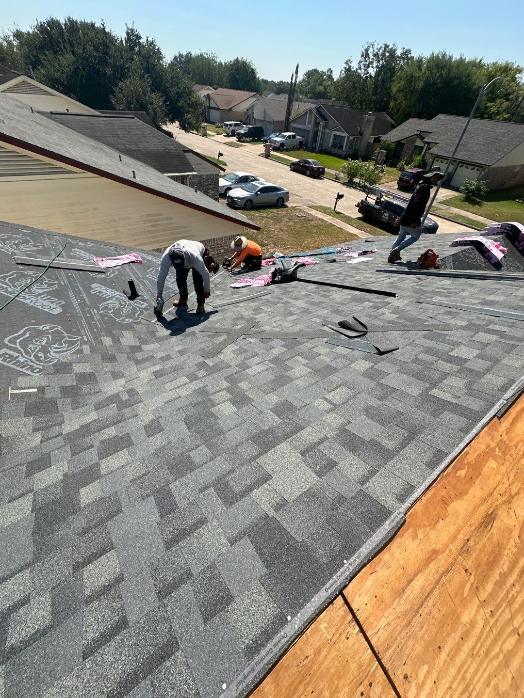 Residential Roofing Repair using Owen's Corning Duration (Lifetime) Shingles by Roof Repair Company