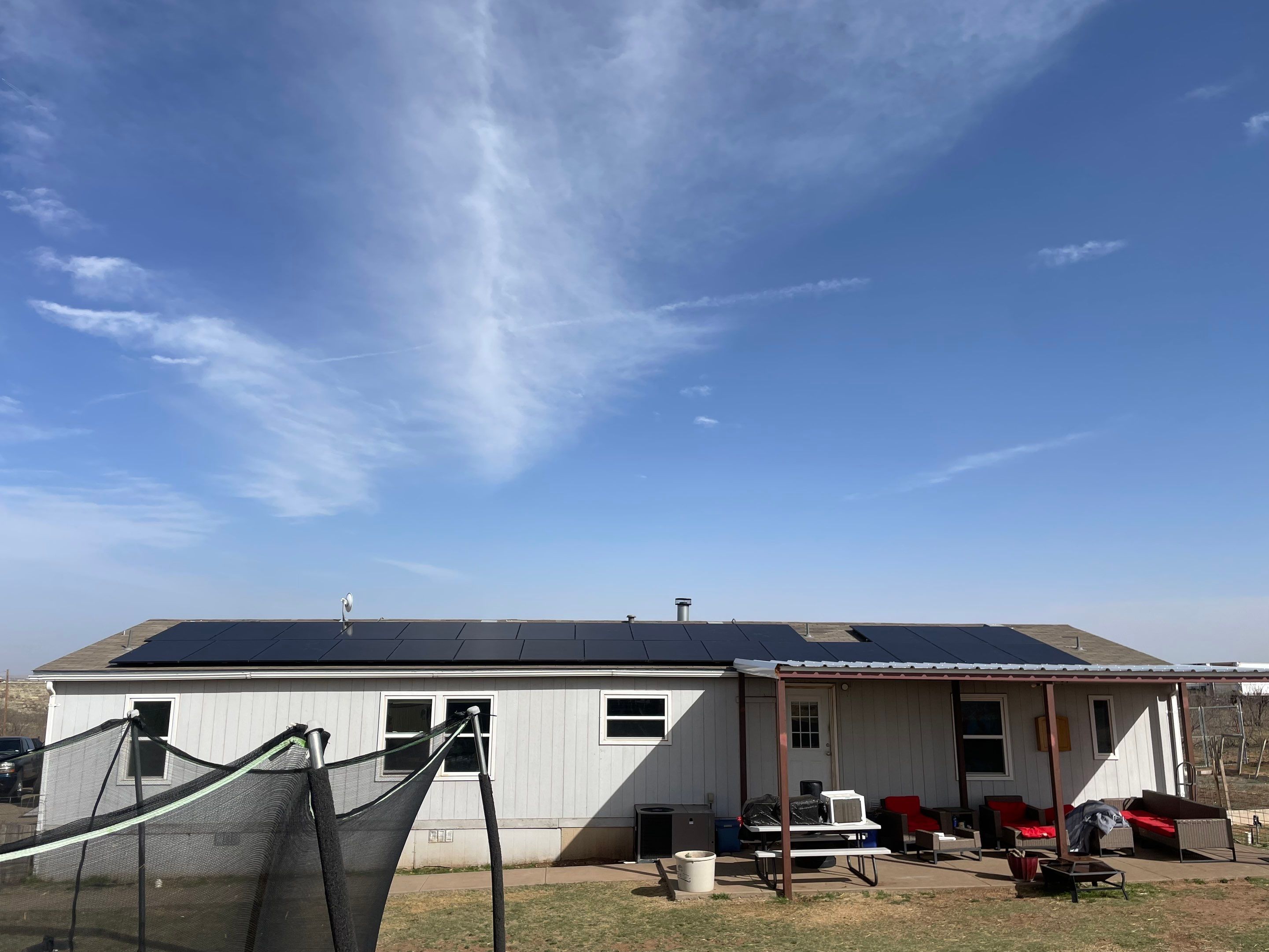 Project in Amarillo by Trojan Solar