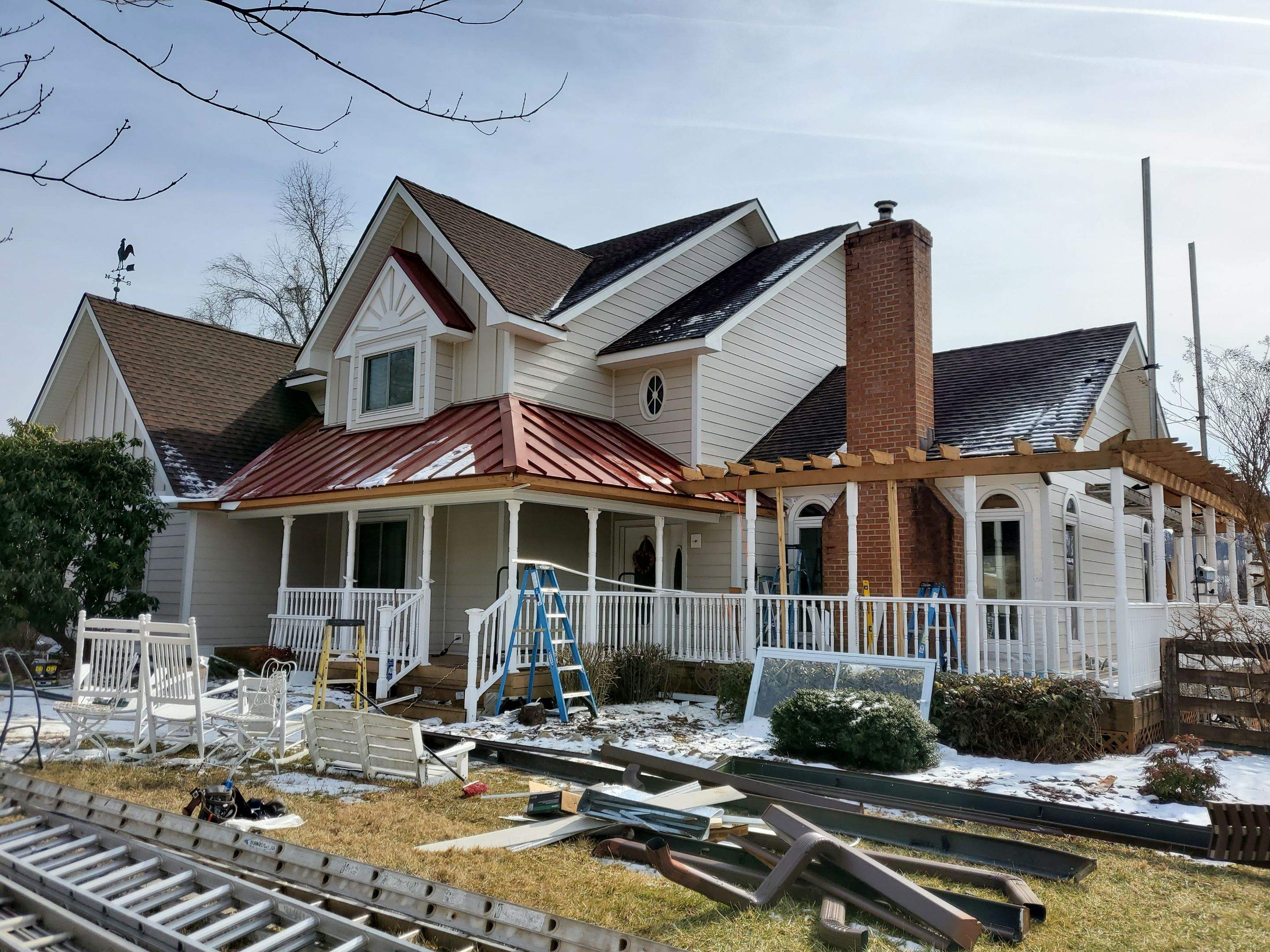 Complete Exterior Remodel by American Home Contractors