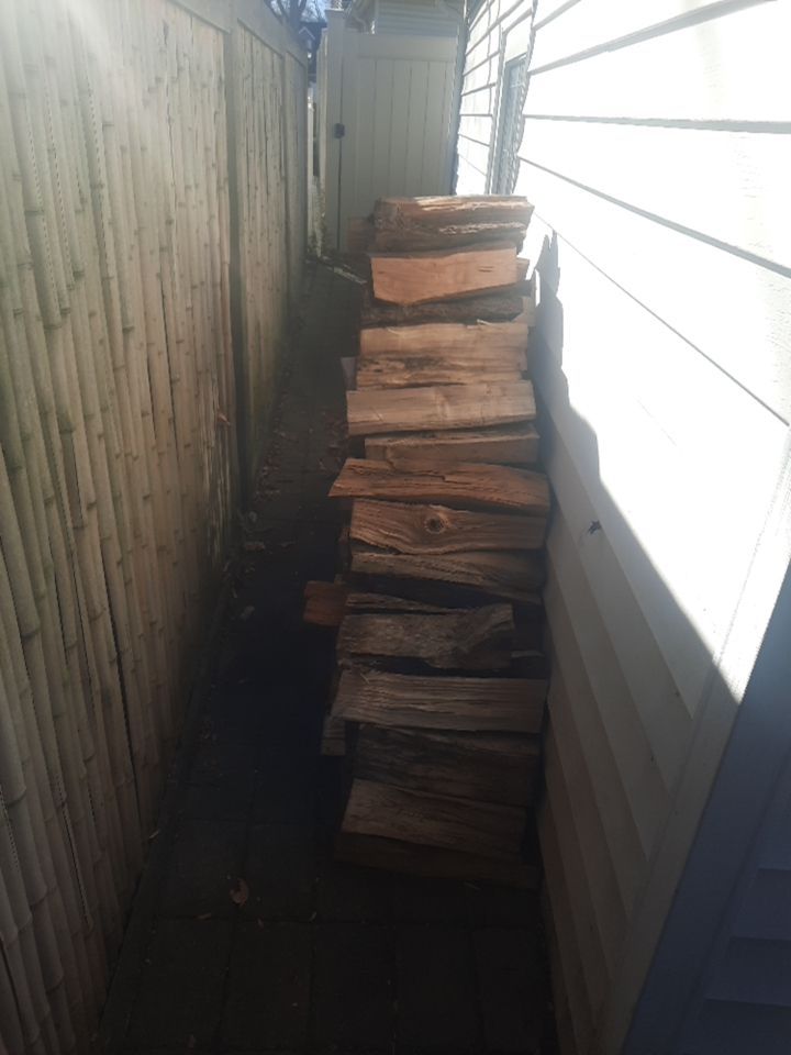 Firewood Delivery  using Seasoned Firewood by Mike Jones & Sons Tree Service LLC 