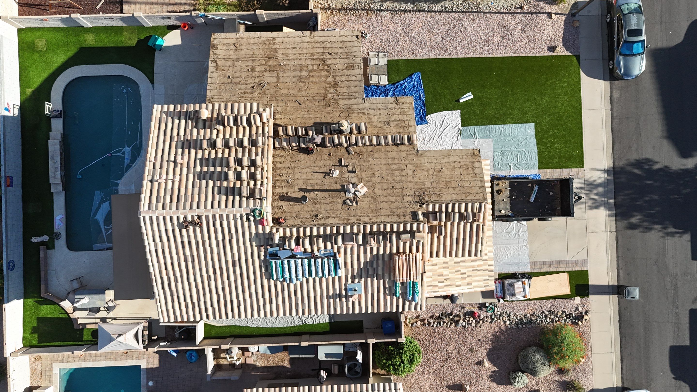 Project in Mesa, AZ by Saint Roofing