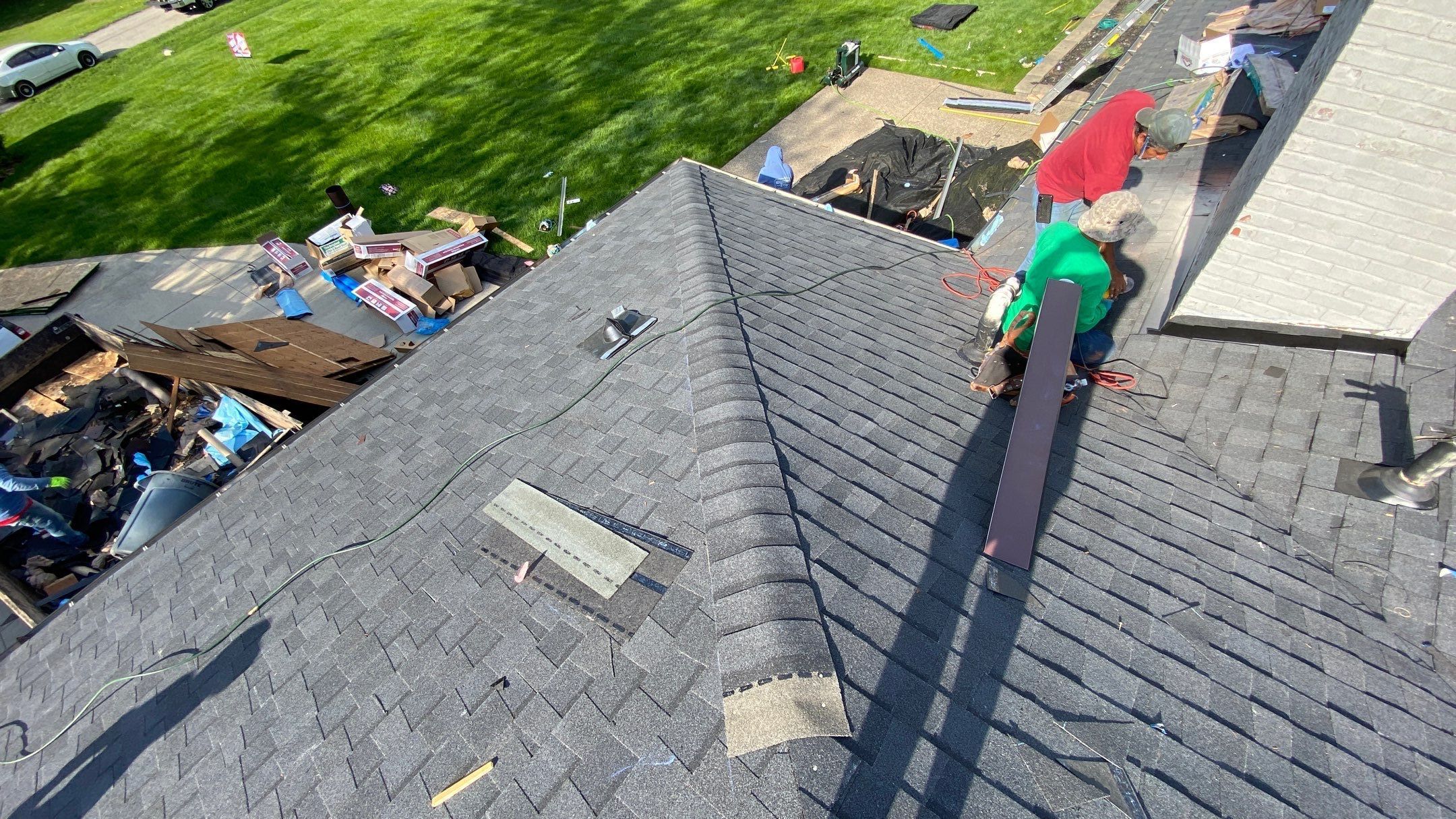 Roof Replacement using CertainTeed Landmark by 180 Contractors