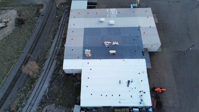Commercial Roofing Installation using GAF TPO by All County Roofing Inc.