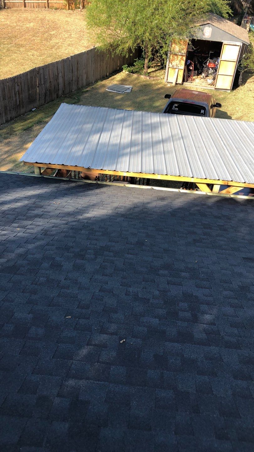 Residential Roofing Installation using GAF Natural Shadow  by A & H Roofing and Contracting