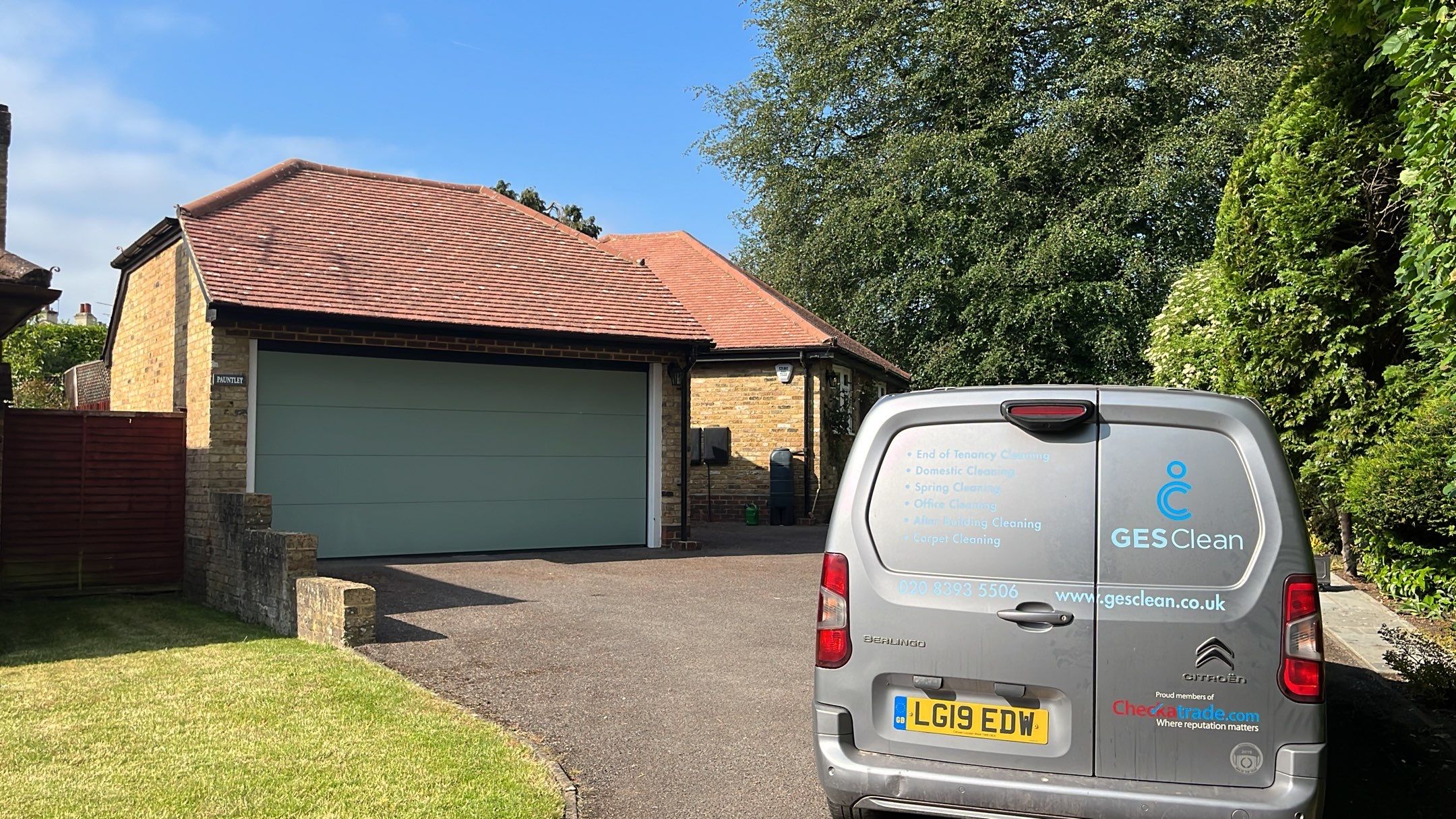 Roof Clean - Biocide Treatment using Honda 15lpm Low Pressure Washing Machine by Ges Exterior Cleaning ltd