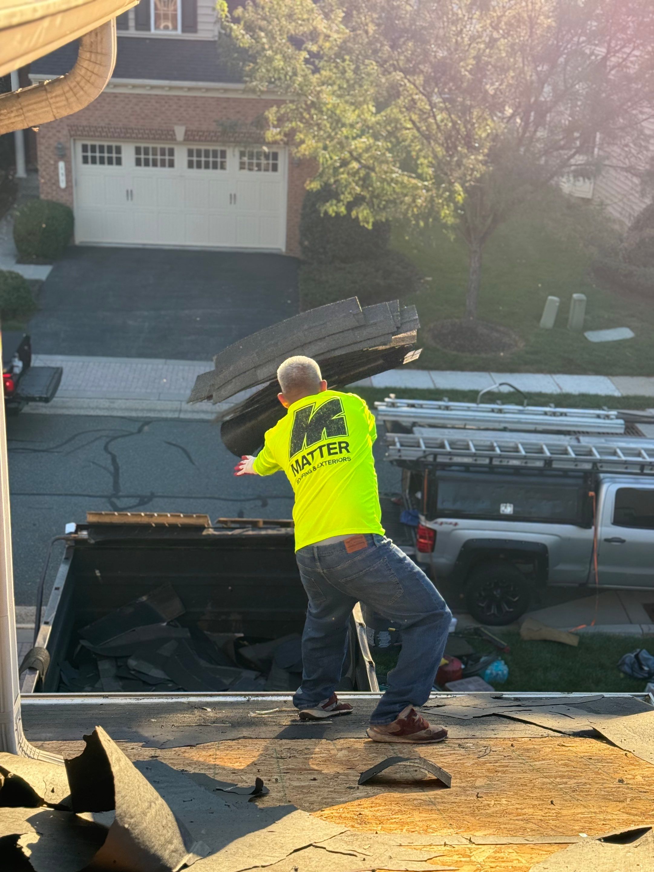 Residential Roofing Installation using Tamko Titan XT by Matter Roofing & Construction