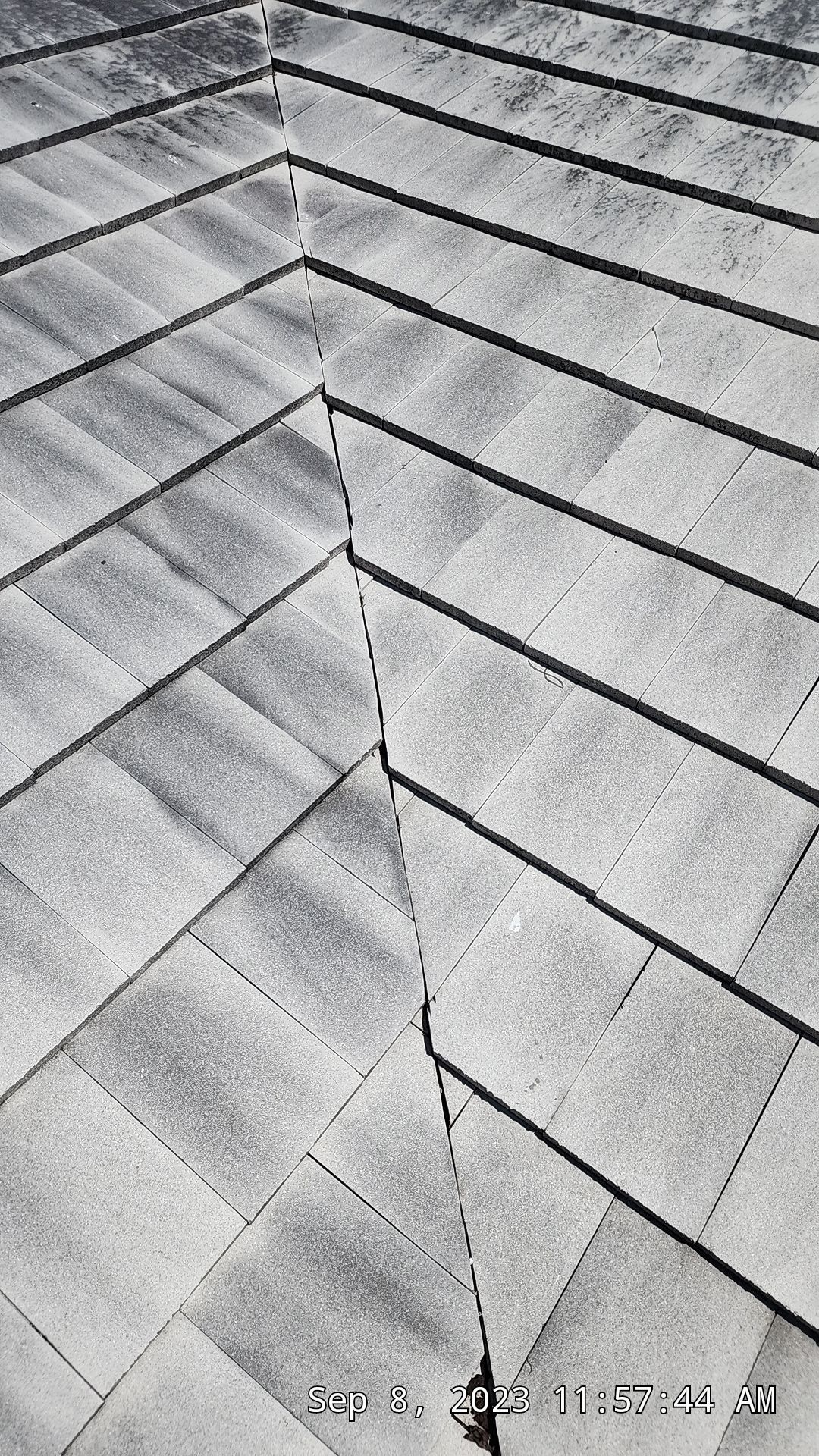 Concrete Tile Roof Repair using Concrete Roof Tile by Aastro Roofing