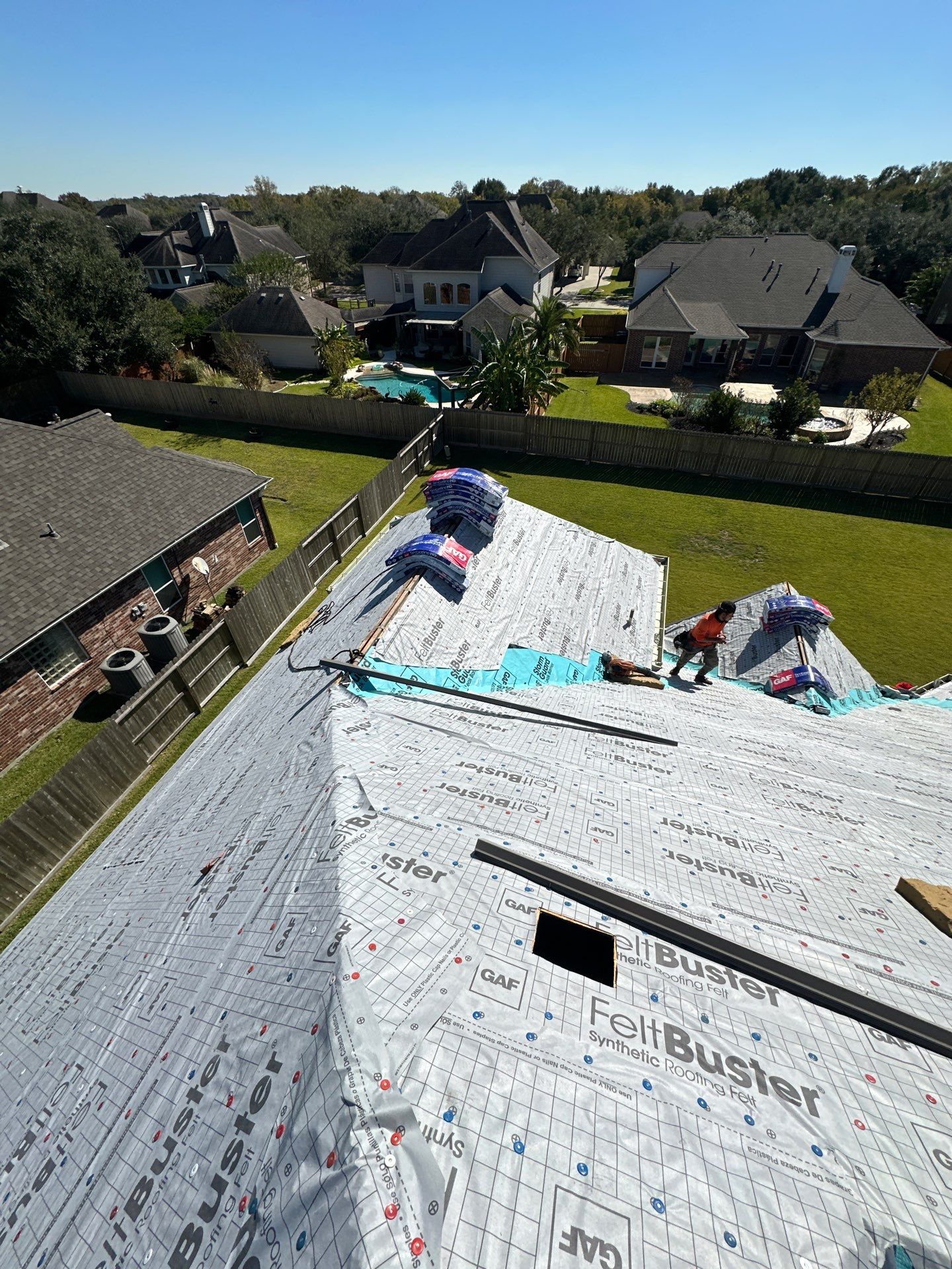 Roof Replacement in Friendswood TX by Roof Repair Company